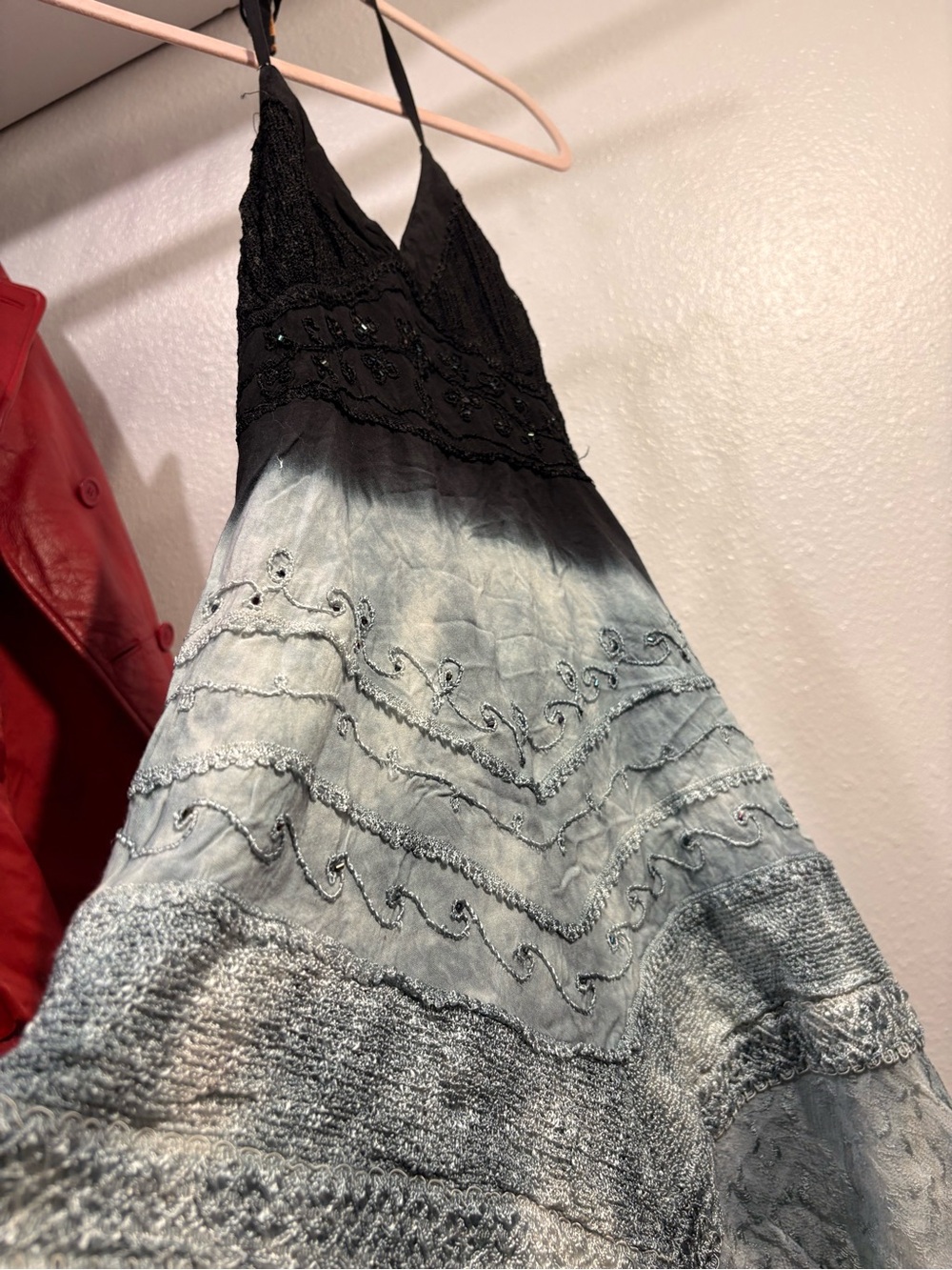 Othr Black and Gray Ombre Maxi Dress